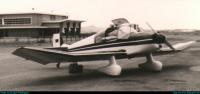 An unknown Jodel DR.1050 ready for Trans Sahara at the Aerodrome de Bechar in Algeria on 29 Oct 1969