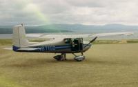 John W. Davis Jr.'s straight-tail 1958 Cessna 172 N8715B at Golovin (Alaska)