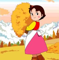 Heidi - The Comic Character