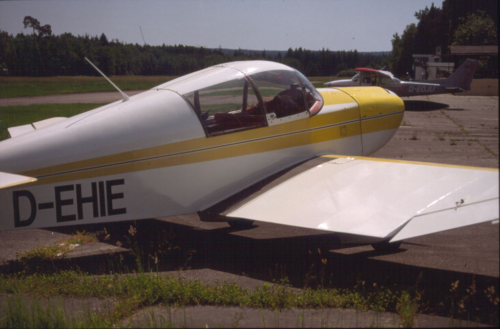 Jodel DR.1050 D-EHIE s/n 291, EDNM, 3 June 2000