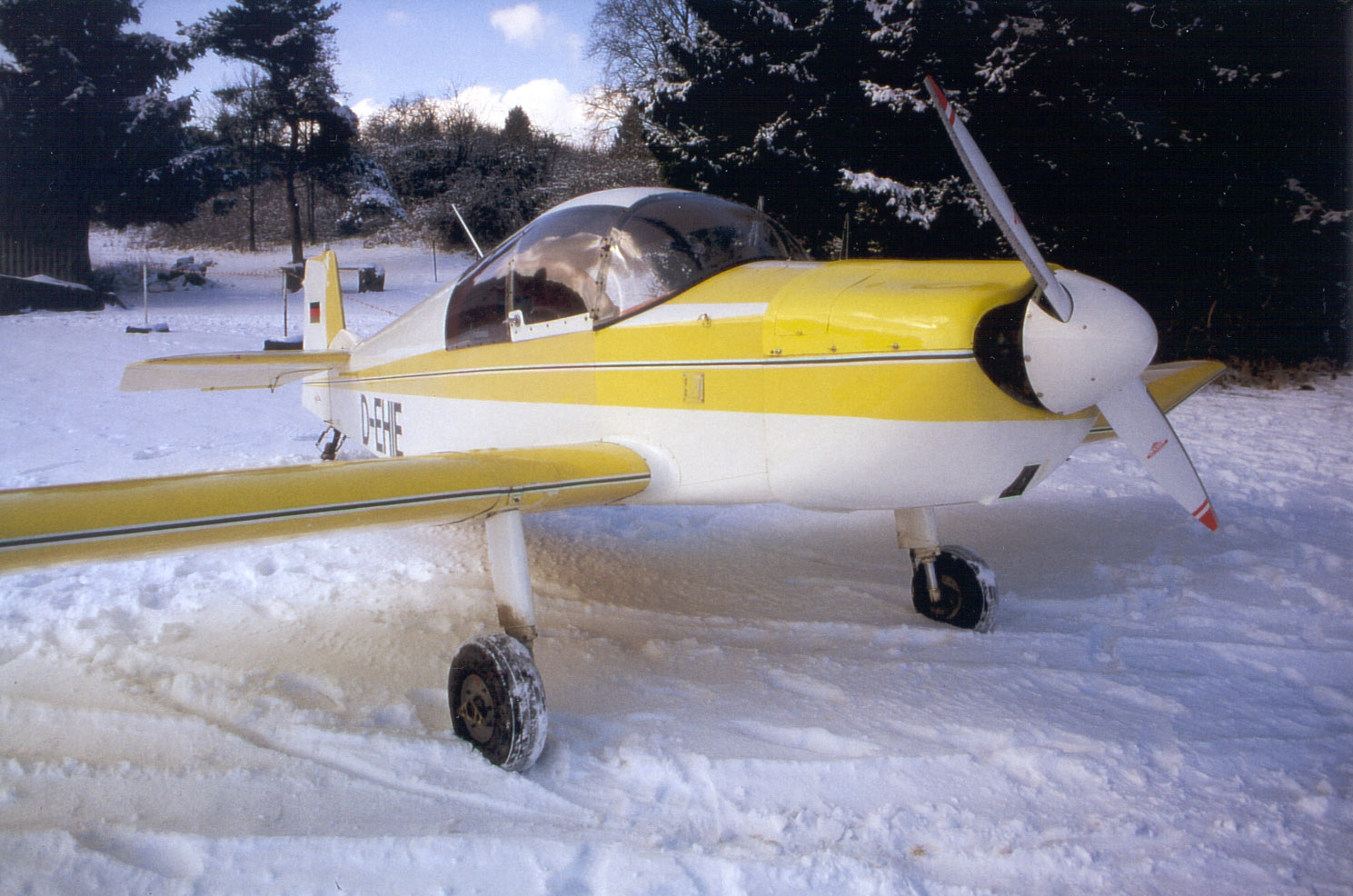 Jodel DR.1050 D-EHIE s/n 291, EDPB, February 2001