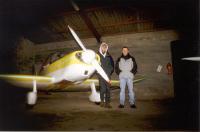 D-EHIE at EDPB, front view inside hangar